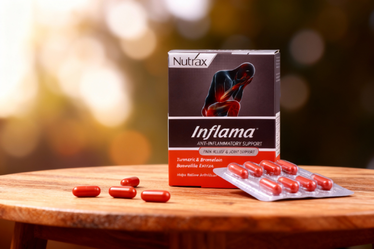 کپسول اینفلامید نوتراکس با کپسول های باز برای سلامت مفاصل